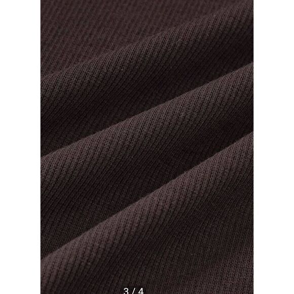 NWT Shein mod Solid Loose High Waist Wide Leg Crewneck Sleeveless Jumpsuit Size - Picture 4 of 9